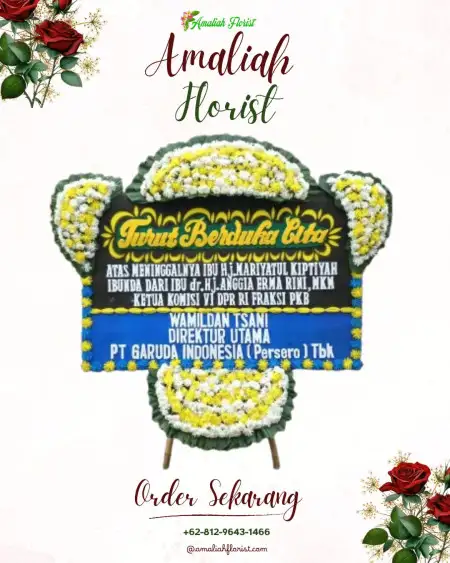 Papan Bunga Duka Wih Pesam